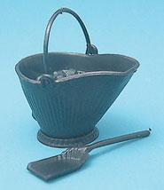 Dollhouse Miniature M-156 Coal Scuttle Minikit